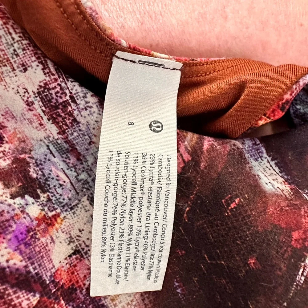 Lululemon Wunder Under‎ Train Long Urbantricity Size 8